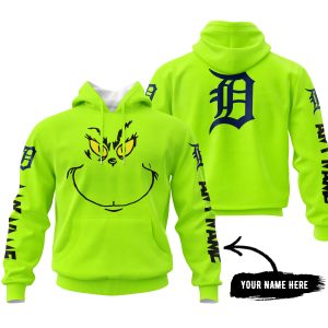 Grinch V2 – Custom Name – Detroit Tigers