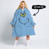 Grinch V2 – Custom Name – Kansas City Royals - Oodie Blanket