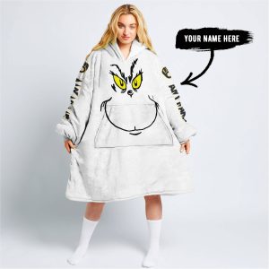 Grinch V2 – Custom Name – Milwaukee Brewers - Oodie Blanket
