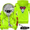 Grinch V2 – Custom Name – Arizona Diamondbacks - Fleece Zip Hoodie
