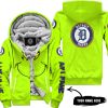 Grinch V2 – Custom Name – Detroit Tigers - Fleece Zip Hoodie