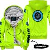 Grinch V2 – Custom Name – Miami Marlins - Fleece Zip Hoodie