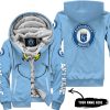 Grinch V2 – Custom Name – Kansas City Royals - Fleece Zip Hoodie