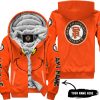 Grinch V2 – Custom Name – San Francisco Giants - Fleece Zip Hoodie