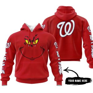 Grinch V2 – Custom Name – Washington Nationals