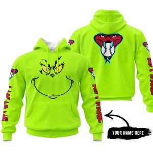 Grinch V2 – Custom Name – Arizona Diamondbacks