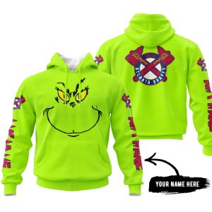 Grinch V2 – Custom Name – Atlanta Braves