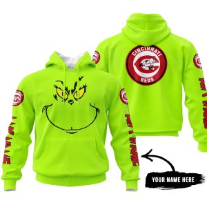 Grinch V2 – Custom Name – Cincinnati Reds