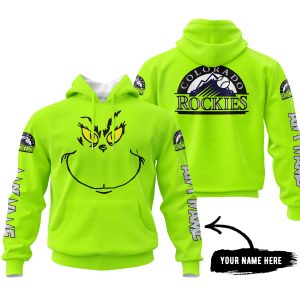 Grinch V2 – Custom Name – Colorado Rockies