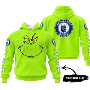 Grinch V2 – Custom Name – Kansas City Royals