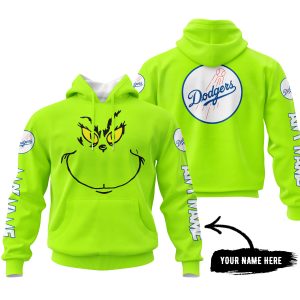 Grinch V2 – Custom Name – Los Angeles Dodgers