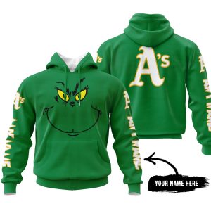 Grinch V2 – Custom Name – Oakland Athletics