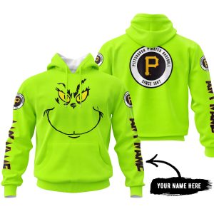 Grinch V2 – Custom Name – Pittsburgh Pirates 2