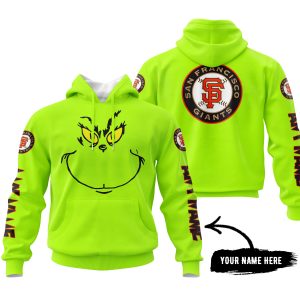 Grinch V2 – Custom Name – San Francisco Giants