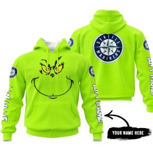 Grinch V2 – Custom Name – Seattle Mariners