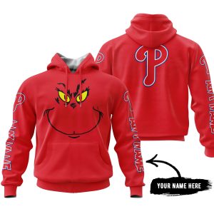 Grinch V2 – Custom Name – Philadelphia Phillies