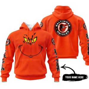 Grinch V2 – Custom Name – Baltimore Orioles