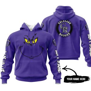 Grinch V2 – Custom Name – Colorado Rockies 2