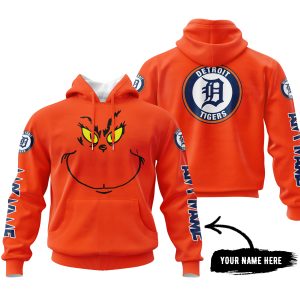 Grinch V2 – Custom Name – Detroit Tigers