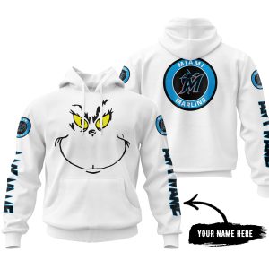 Grinch V2 – Custom Name – Miami Marlins