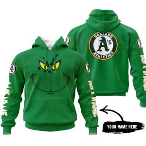 Grinch V2 – Custom Name – Oakland Athletics