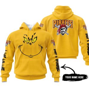 Grinch V2 – Custom Name – Pittsburgh Pirates