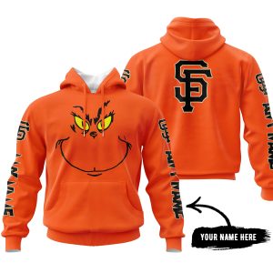 Grinch V2 – Custom Name – San Francisco Giants