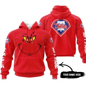 Grinch V2 – Custom Name – Philadelphia Phillies