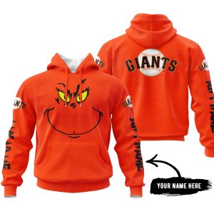 Grinch V2 – Custom Name – San Francisco Giants 2