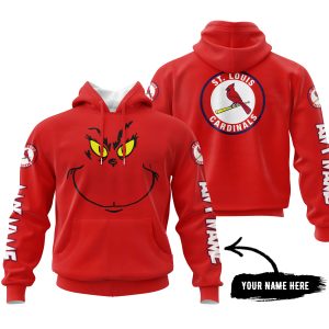 Grinch V2 – Custom Name – St. Louis Cardinals 2