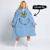 Grinch V2 – Custom Name – Tampa Bay Rays - Oodie Blanket