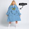Grinch V2 – Custom Name – Kansas City Royals - Oodie Blanket