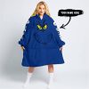 Grinch V2 – Custom Name – Los Angeles Dodgers - Oodie Blanket