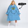 Grinch V2 – Custom Name – Tampa Bay Rays - Oodie Blanket