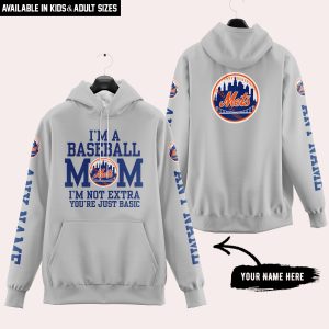 I'm A Baseball Mom - New York Mets - Custom Name