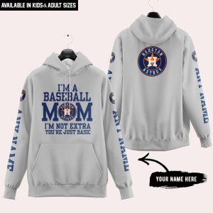 I'm A Baseball Mom - Houston Astros - Custom Name