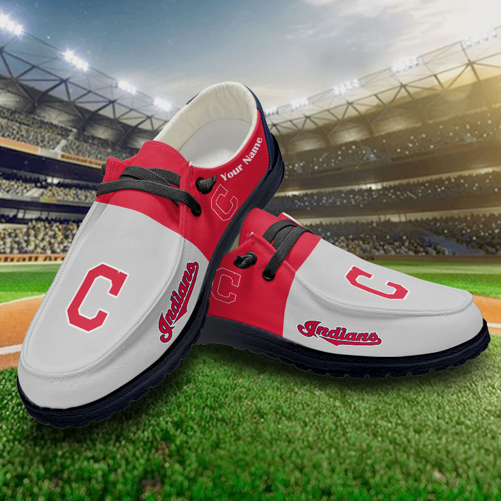 DS008-MLB-Cleveland Indians – H-D Shoes – Custom name - Image 4