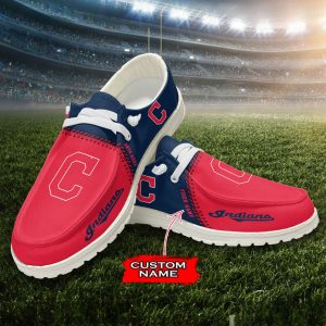 DS001-MLB-Cleveland Indians – H-D Shoes – Custom name